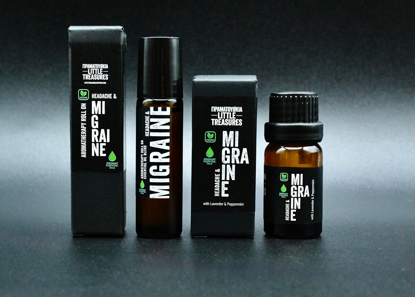 HEADACHE & MIGRAINE Organic Aromatherapy Blend