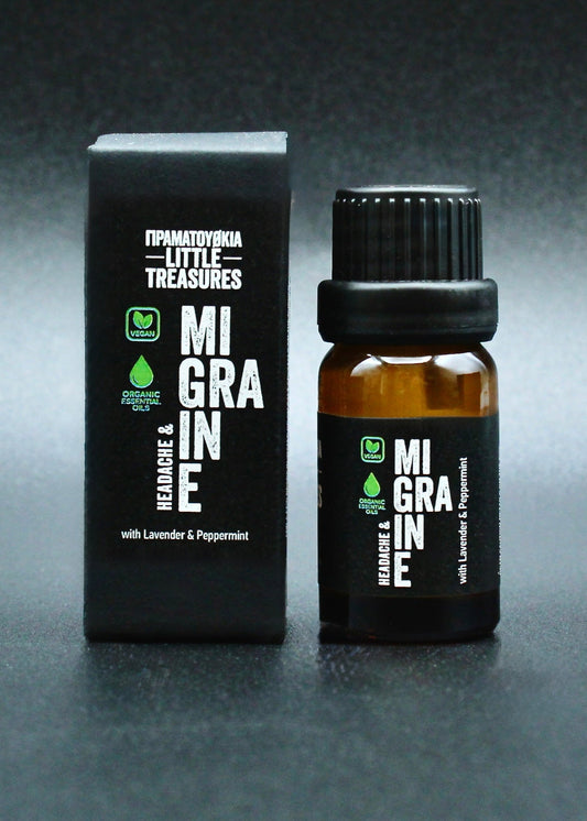 HEADACHE & MIGRAINE Organic Aromatherapy Blend