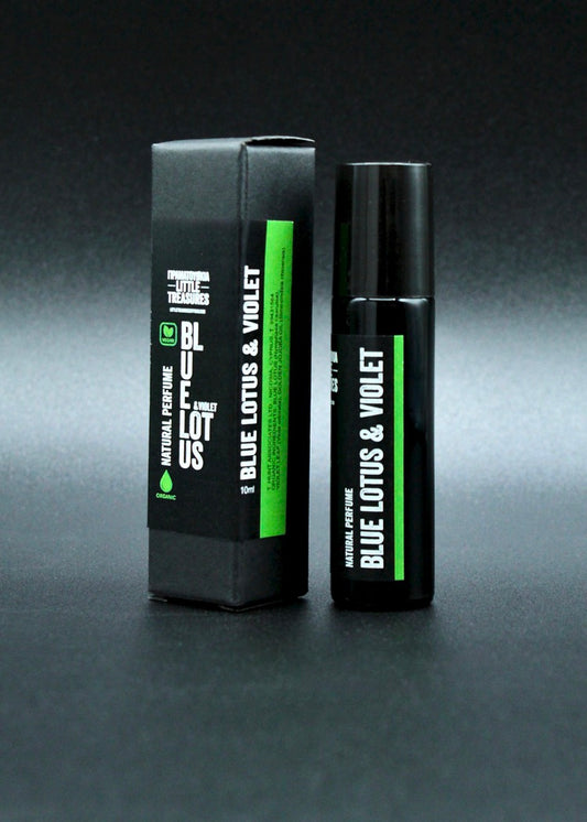 BLUE LOTUS & VIOLET organic perfume