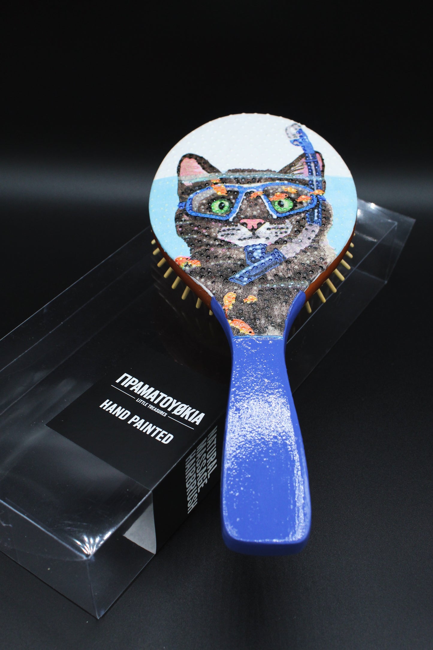No. 302_Wooden Hair Brush