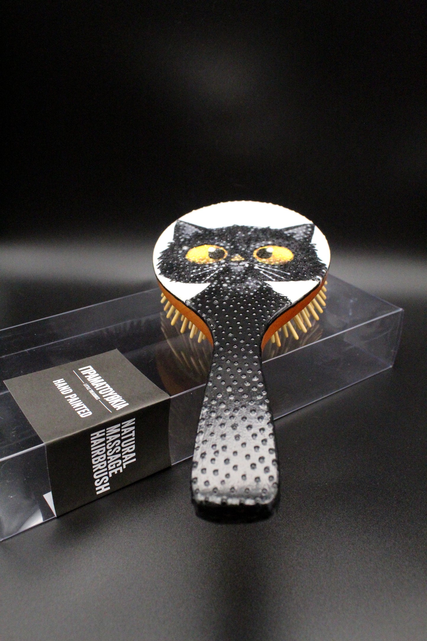 No. 100_Wooden Hair Brush