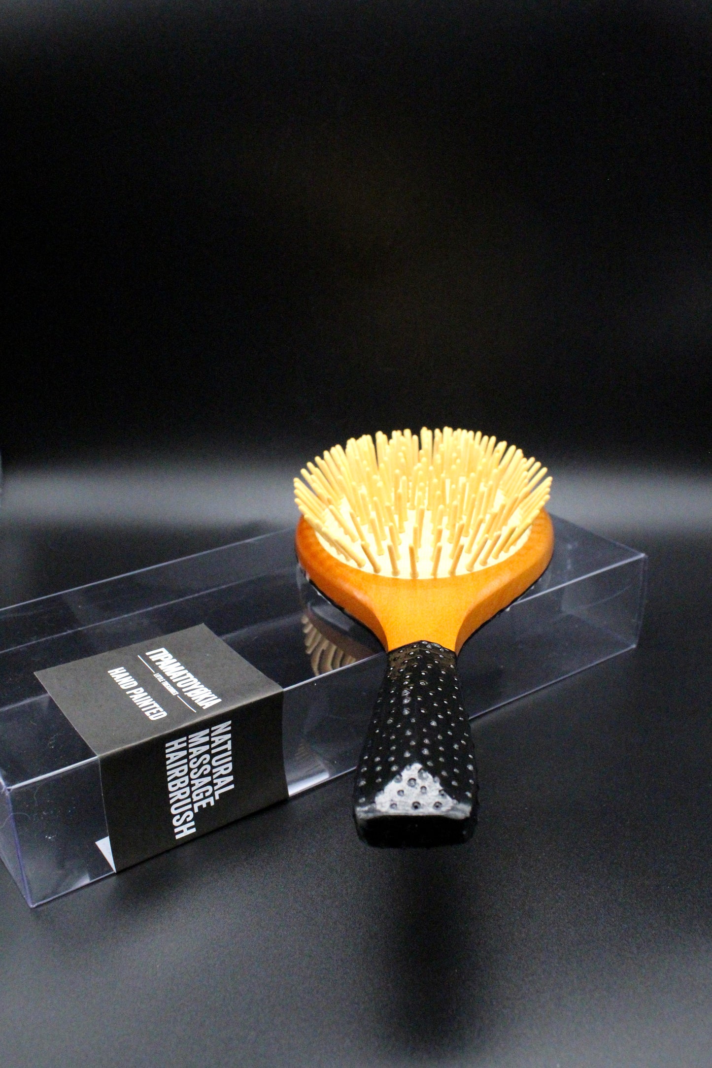 No. 100_Wooden Hair Brush
