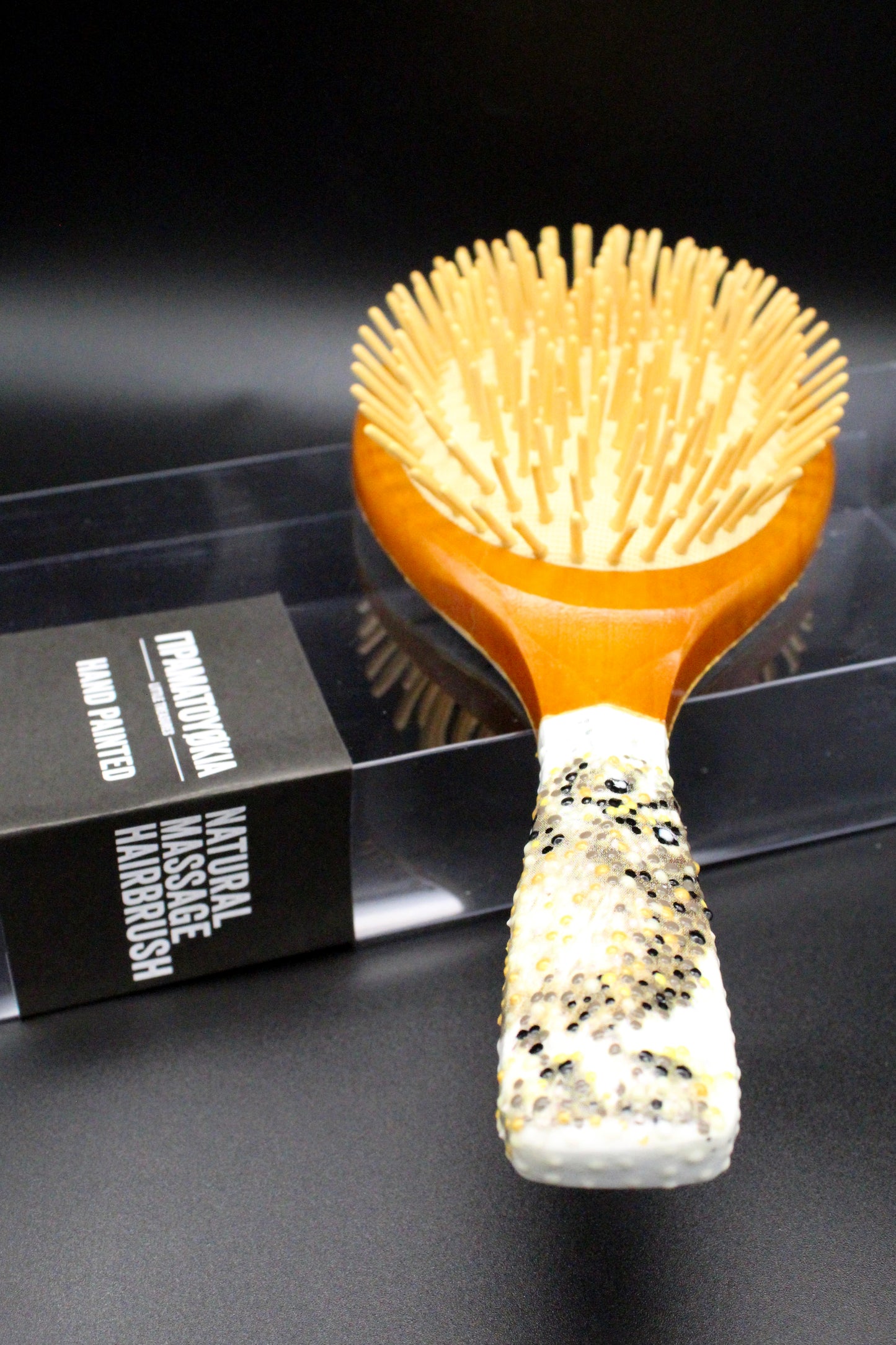 No. 104_Wooden Hair Brush