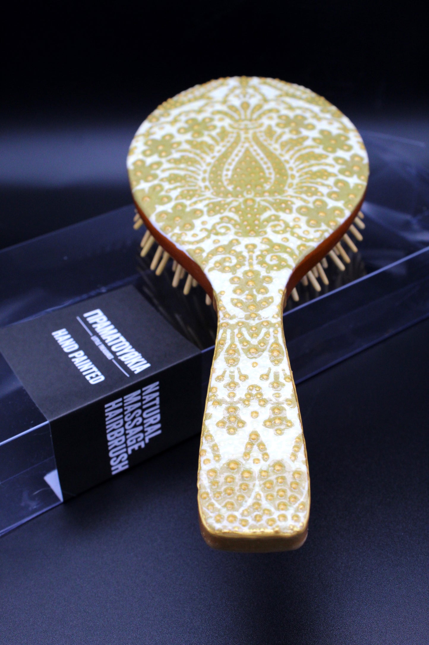 No. 102_Wooden Hair Brush