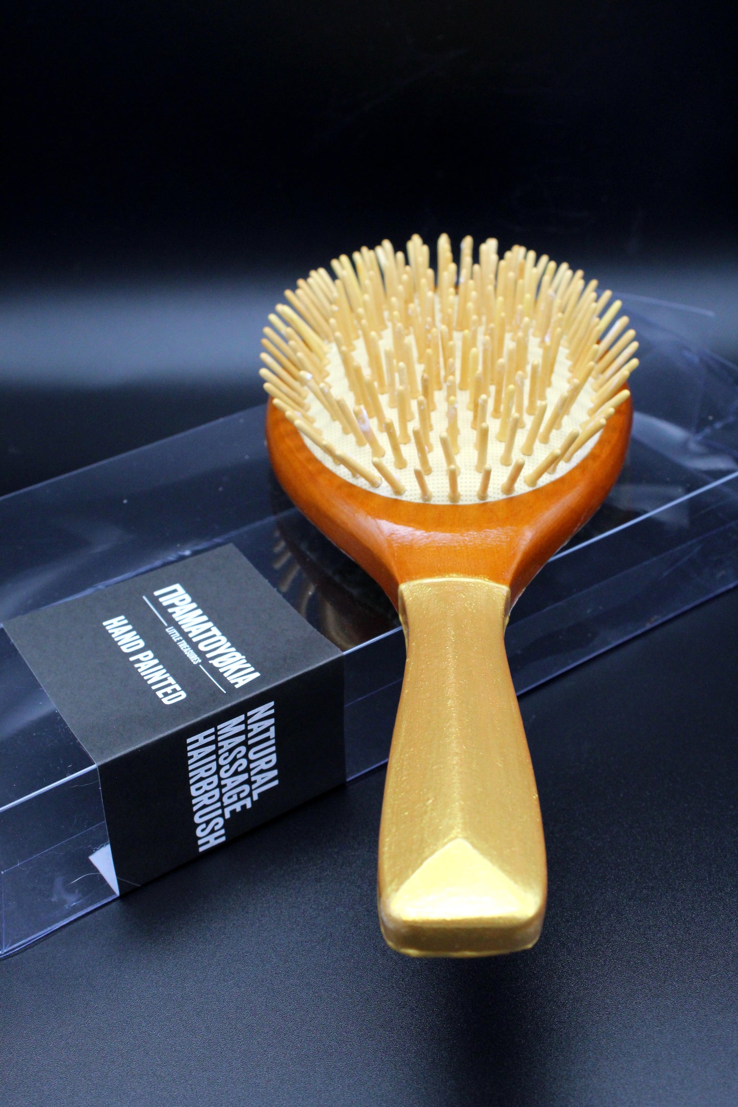 No. 102_Wooden Hair Brush