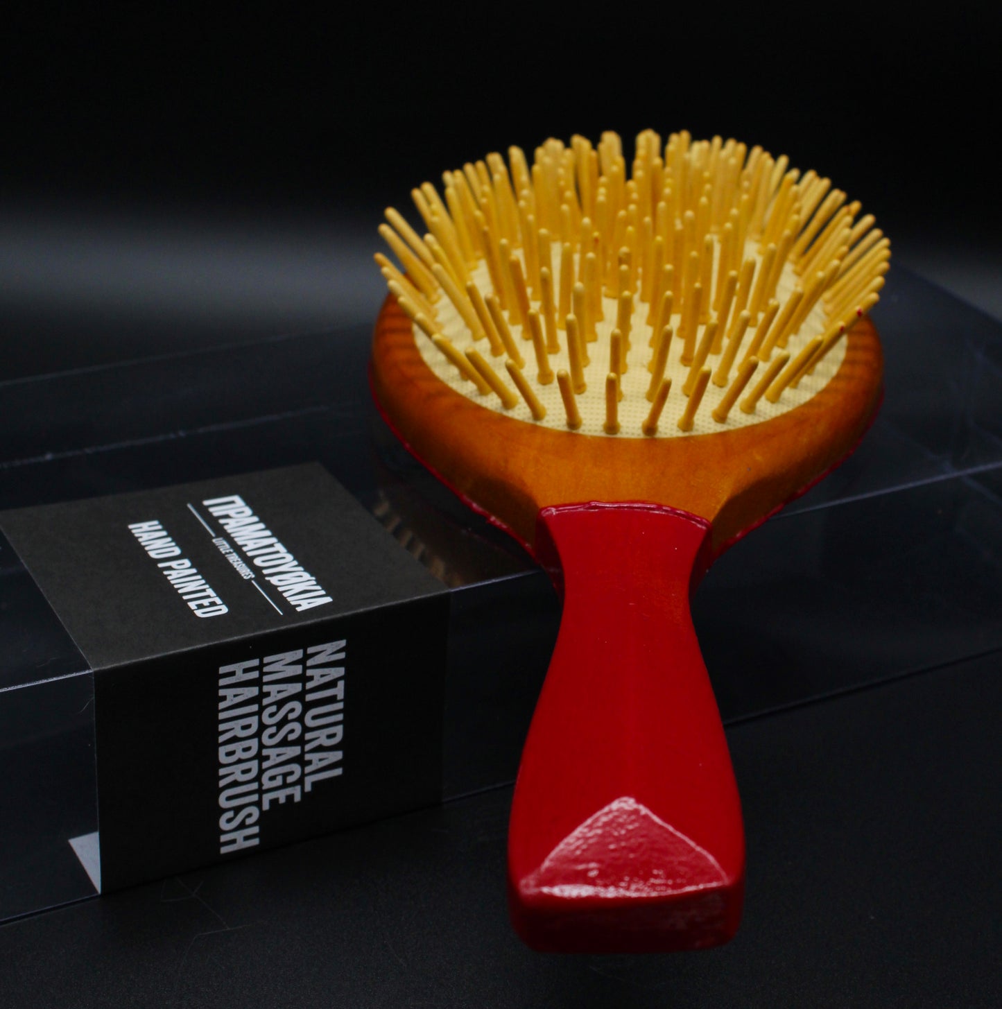 No. 203_Wooden Hair Brush