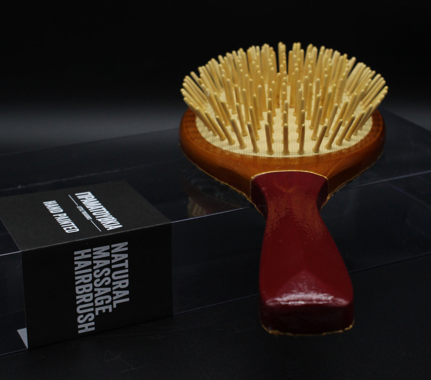 No. 206_Wooden Hair Brush