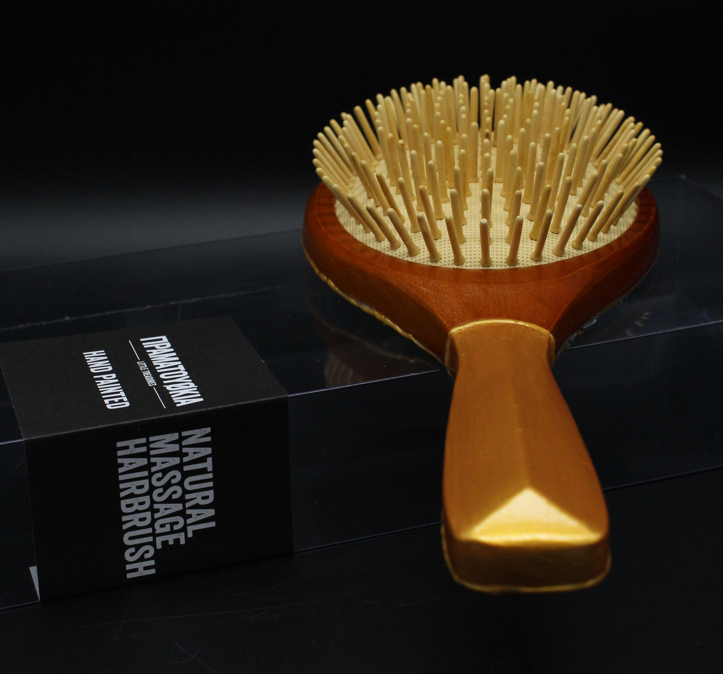 No. 208_Wooden Hair Brush