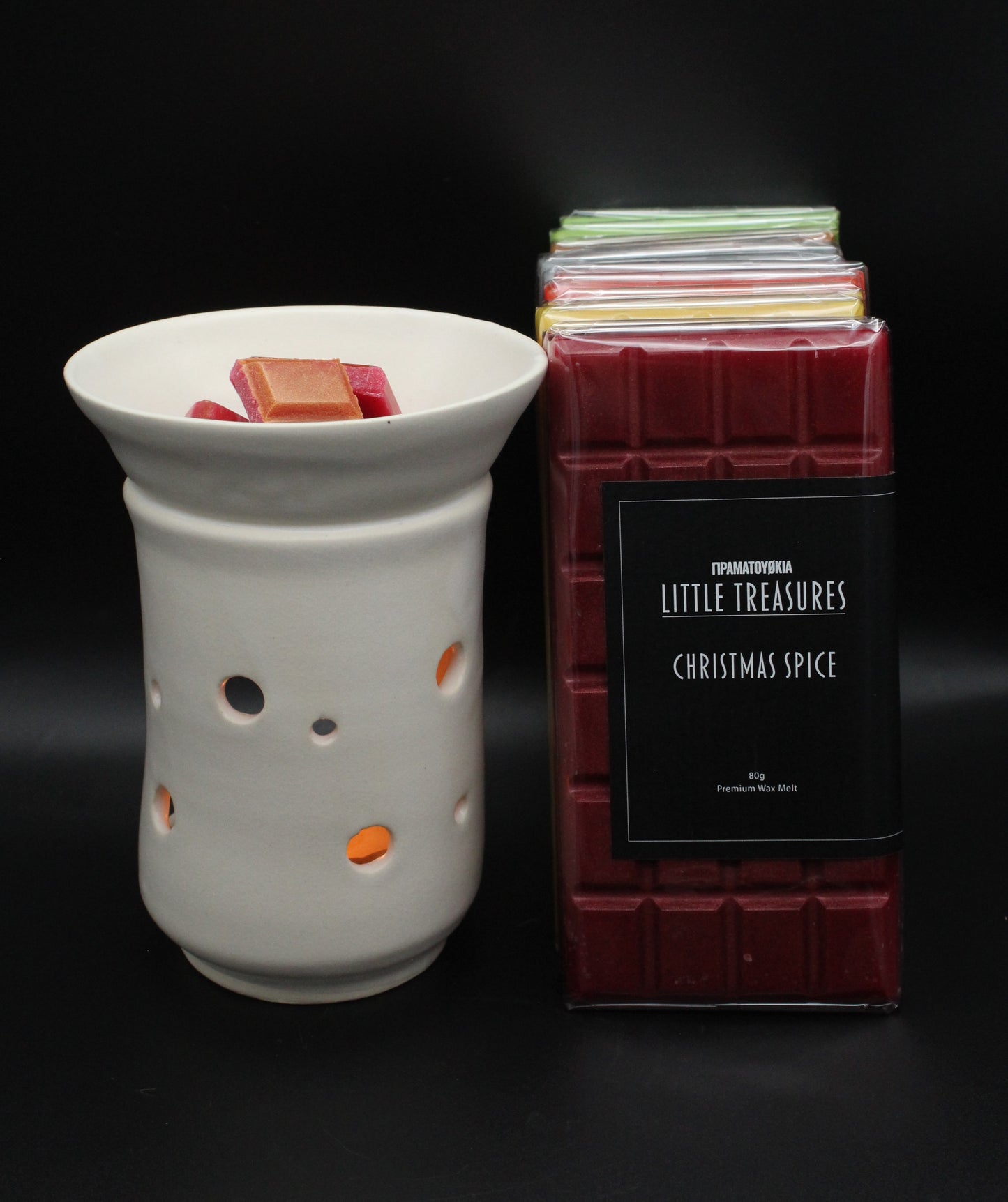 Handmade Stoneware Burner No. 6
