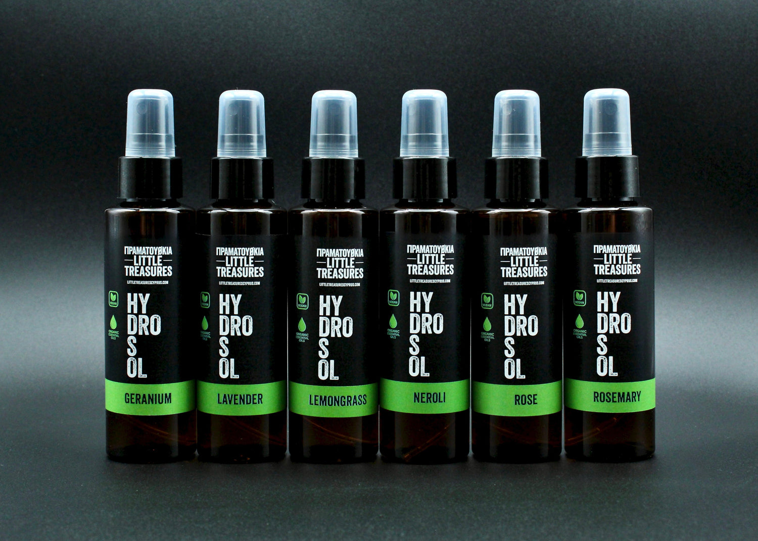 HYDROSOLS - ORGANIC FLOWER MISTS