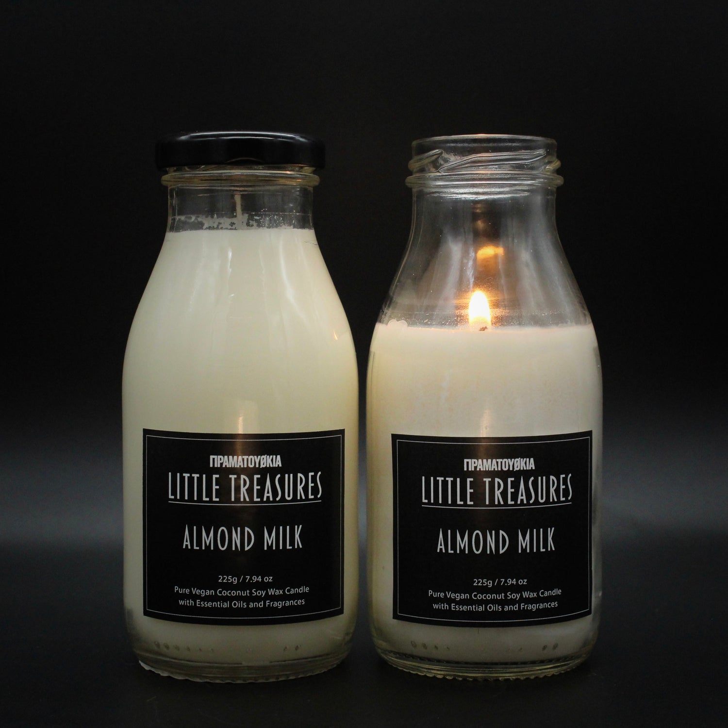 Soy Candles Milk Bottle