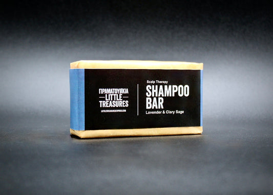 Lavender & Clary Sage Scalp Therapy Shampoo Bar 100g