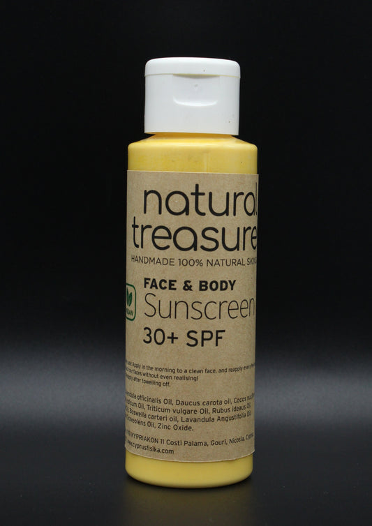 Sunscreen for Face and Body SPF 30 100ml (Vegan)