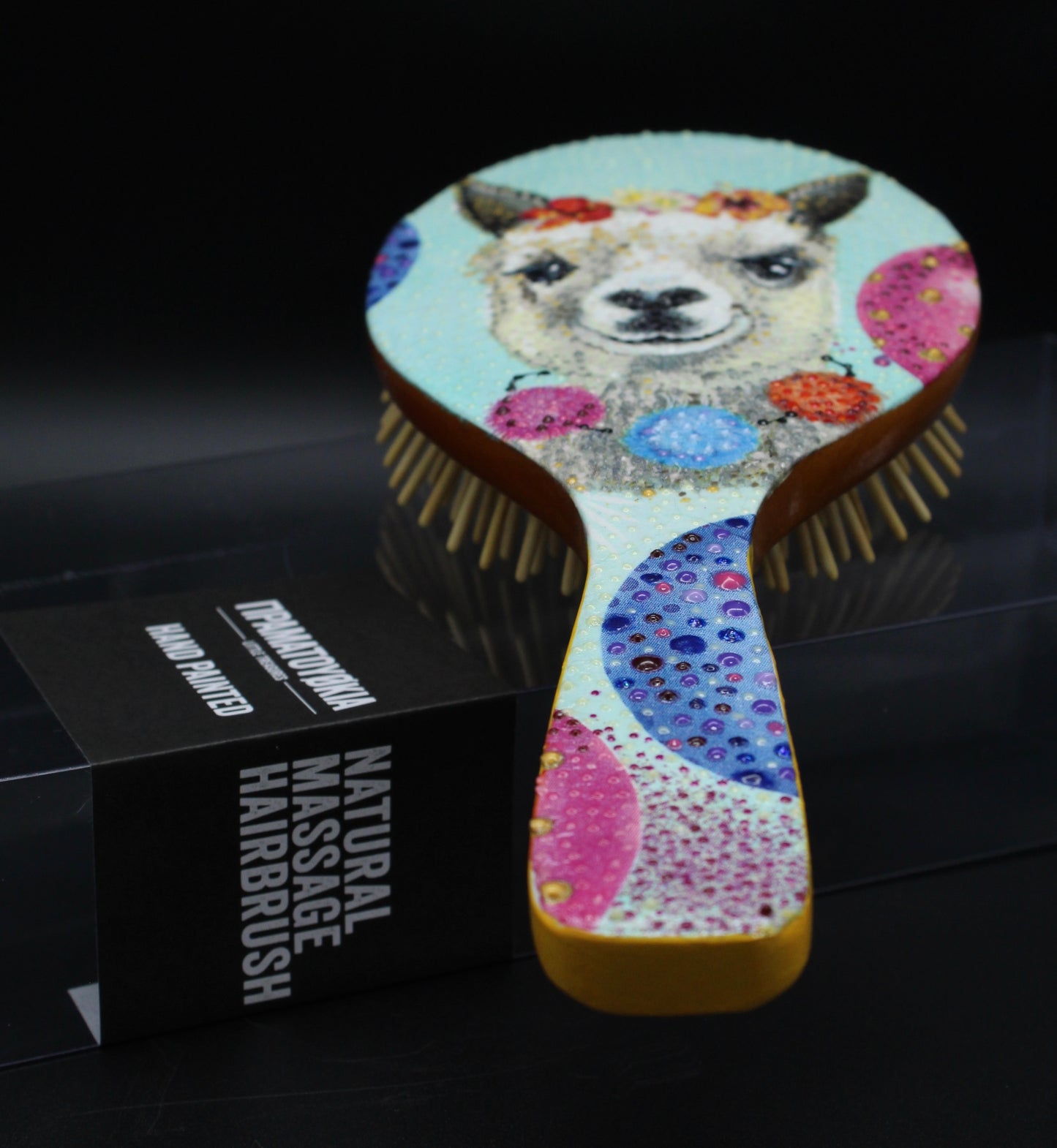 No. 210_Wooden Hair Brush